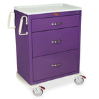 Harloff M Series 30" Tall X 30" Cab, with Key Lock, 2-3", 1-6" Drawers – MDS3030K03-18DR