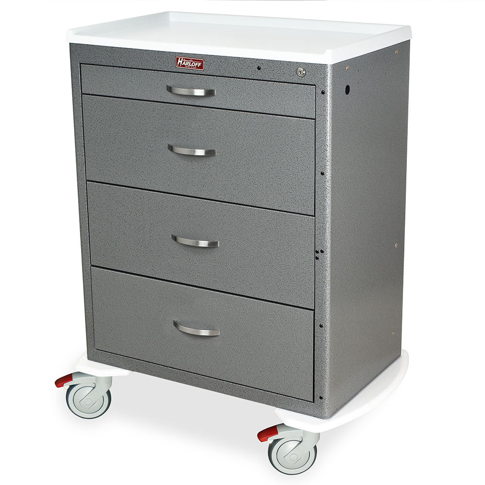 Harloff M-Series Cart - Standard Width Tall Cabinet with 30" of Vertical Drawer Space – MDS3030K04Q