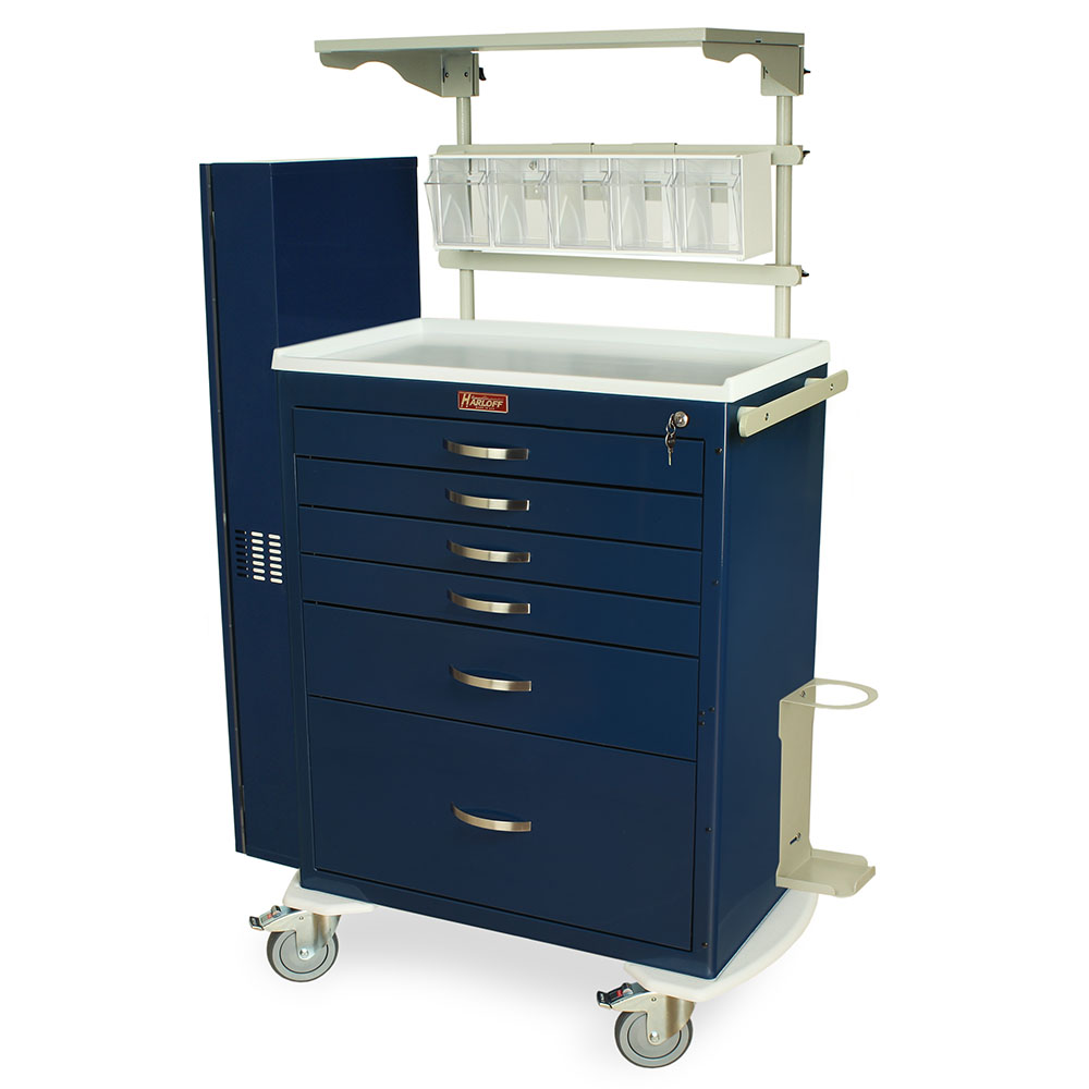 Harloff M-Series Cart - Standard Width Tall Cabinet with 30" of Vertical Drawer Space – MDS3030K10 Secondary image