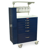 Harloff M-Series Cart - Standard Width Tall Cabinet with 30" of Vertical Drawer Space – MDS3030K10