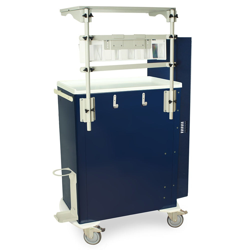 M-Series Tall Treatment Crash Cart with MD30-AIRWAYPKG Difficult Airway Package