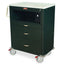 12" Equipment Holder Shelf for MDS30 Carts with all locks, Steel,  2" Cable pass through hole in rear with grommet (upgr