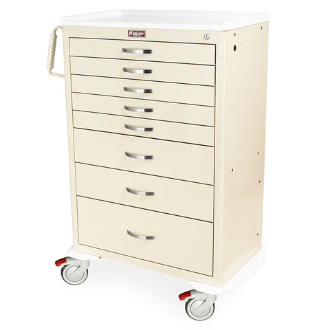Harloff M-Series Cart - Standard Width XXTall Cabinet with 36" of Vertical Drawer Space – MDS3036KC7