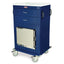 MH Cart with 1.0 Cubic Feet Medical Grade Refrigerator, Two Drawers, Key Lock, MH4216K