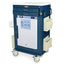 Malignant Hyperthermia Cart with 2.4 Cubic Feet Medical Grade Refrigerator, Two Drawers, Breakaway Lock, MH5200B-AC