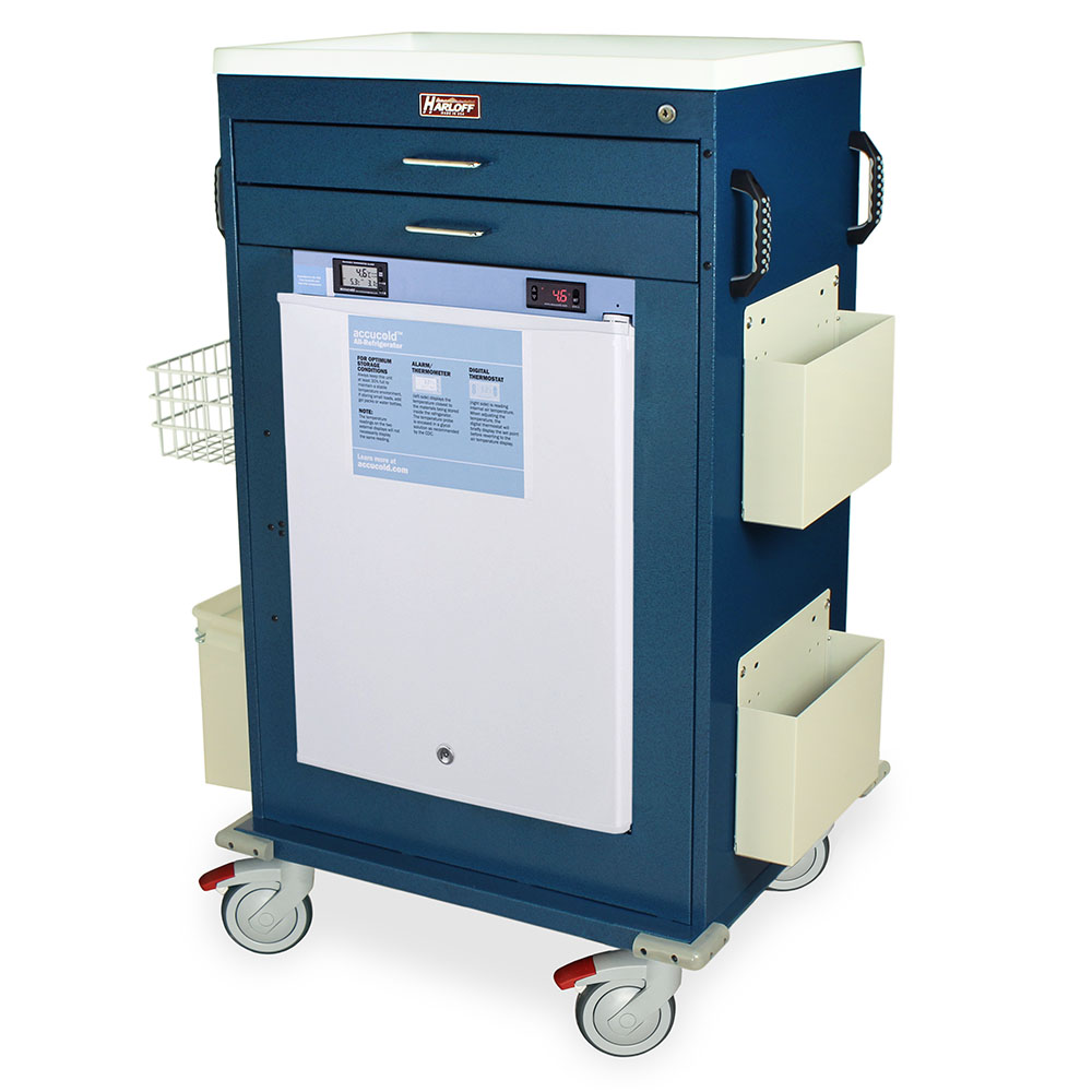 Harloff Premium Large Malignant Hyperthermia Cart, Shell only – MH5200KSHELL-AC Secondary image