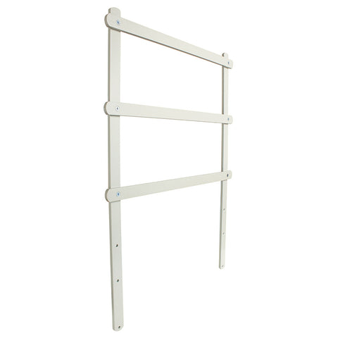 Harloff Three Tier Back Rail Anesthesia Accessory for Classic Line Mini Width Carts, 68157