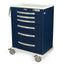 A-Series Lightweight Aluminum Anesthesia Cart, Tall Height, Standard Width
