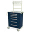 A-Series Lightweight  Anesthesia Cart with MD30-ANS Package, Tall, Standard Width, Six Drawers, Key Lock