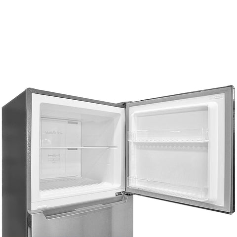 Accucold 10 cu.ft. ENERGY STAR certified top mount refrigerator-freezer in a stainless steel look (Model FF1089PLLHD)