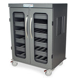 Harloff IntraOcular Lens Storage Cart, 1260 Capacity, Key Lock, MS-IOL1260