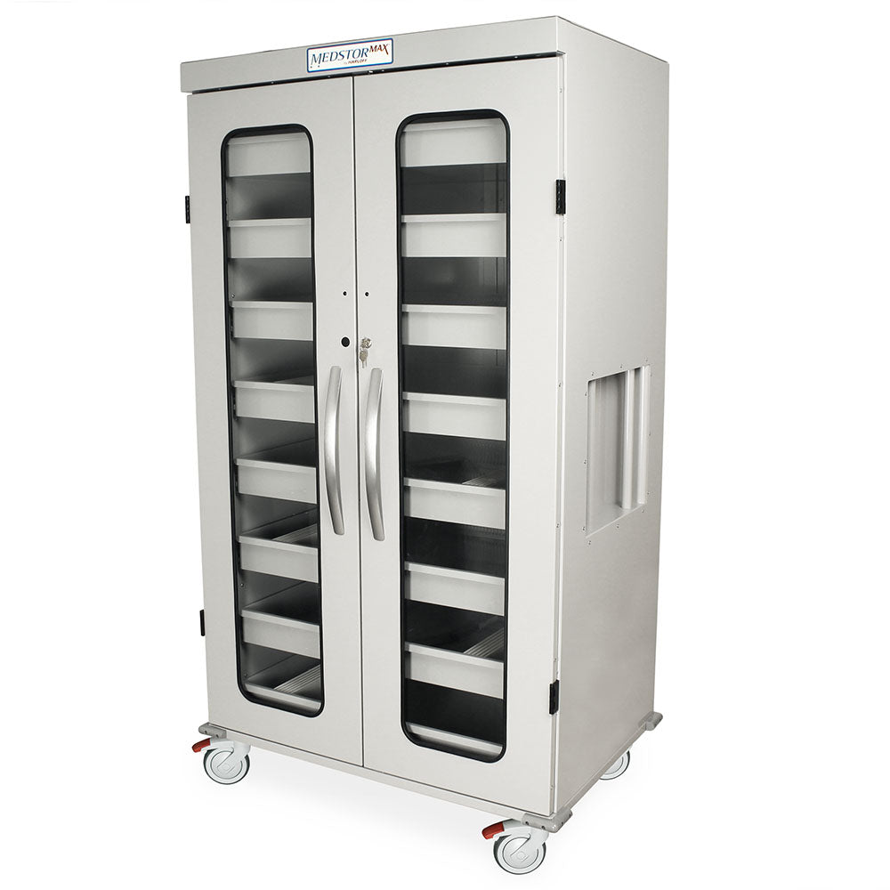 Harloff High Volume IOL Cart, 1680 Capacity, Key Lock, MS-IOL1680
