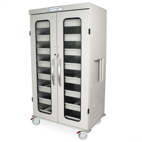 Harloff High Volume IOL Cart, 1680 Capacity, Key Lock, MS-IOL1680