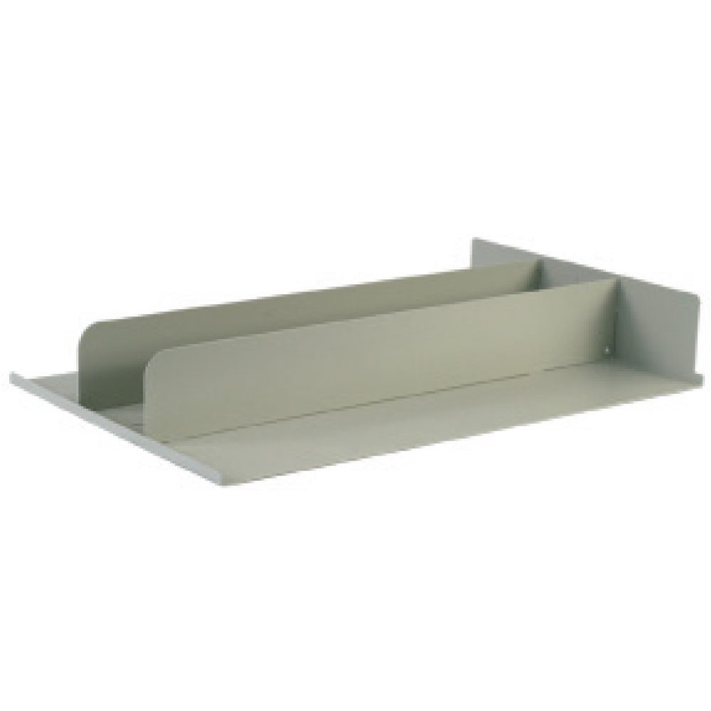 Harloff Shelf for Single Column Medical Storage Cart with 2 Adjustable Dividers – MS-SH1