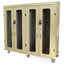 Slope Top Accessory, Stainless Steel,  for MedStorMax Double Column, Glass/Solid Door Full Height Cart or Cabinet,  Inst