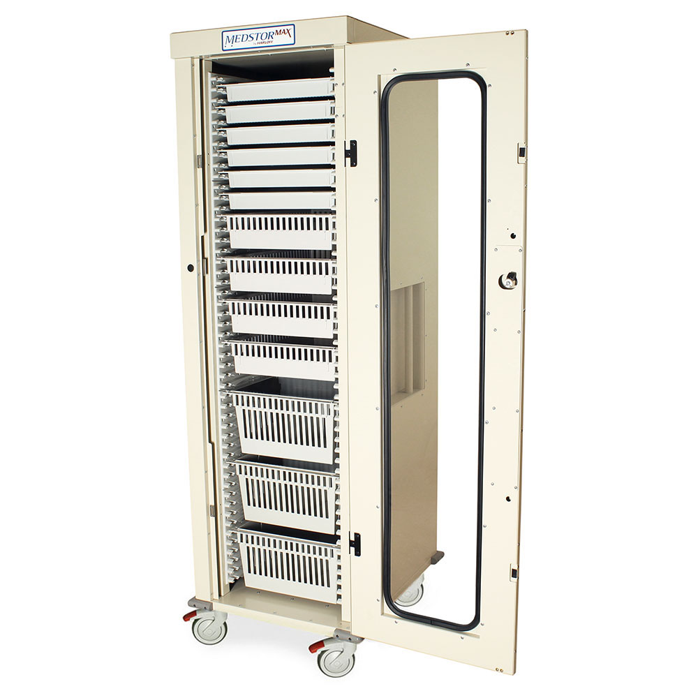 Medical Equipment Supply Storage Accessory Package for Single Column MedStor Max Storage Cabinets, MS81-PACKA