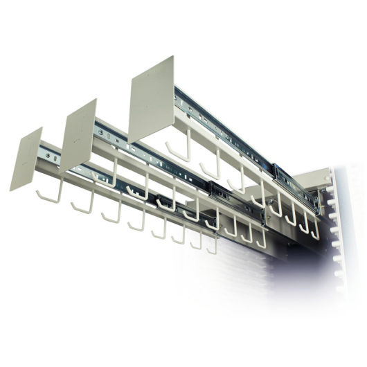 Single Column Medical Storage Catheter Slide Shelf, Three Slides, MSCATH3-8 Main image