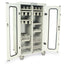 Shelf for Single Column Medical Storage Cart, Flat with Divider Slots, with no Adjustable Dividers included (variant of