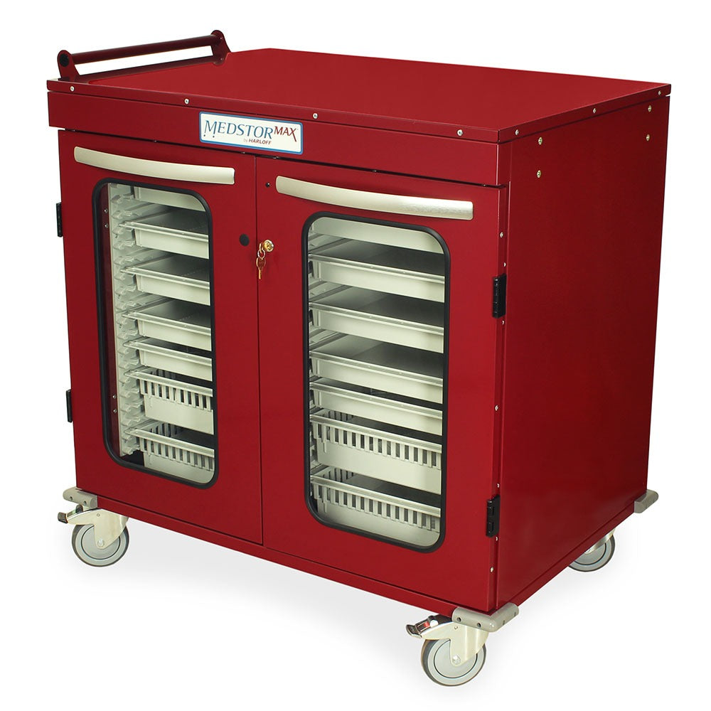Half Height Double Column Medical Storage Cabinet