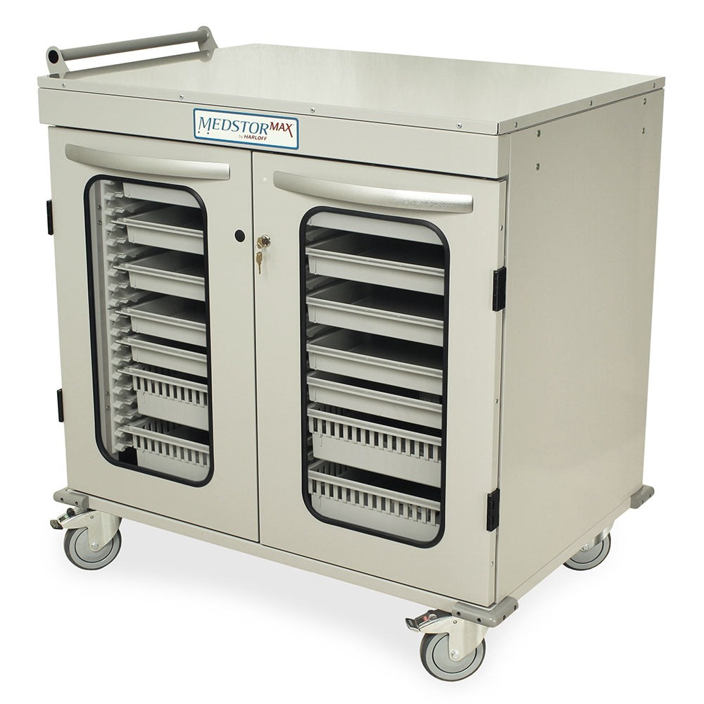 Half Height Double Column Medical Storage Cabinet Main image