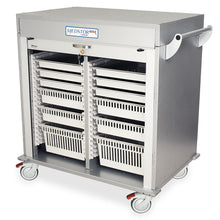 Double Width Column Mobile Cabinet with Key Locking Tambour Door, Steel side panels, - Replaces part number MS8142
