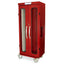 1/2" Height Slimline Scope Transport Cart, Key Locking Doors