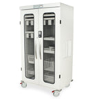 Double Column Mobile Cabinet Secured with Proximity Electronically Locking Solid Double Doors, H+H Panels Give 49 Inser