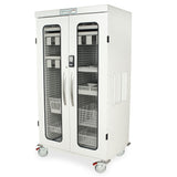 Double Column Mobile Cabinet Secured with Proximity Electronically Locking Solid Double Doors, H+H Panels Give 49 Inser