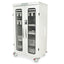 Double Column Electronic Locking Medical Storage Cabinet, Glass Doors, Electronic Keypad Lock, MSPM82-00GEK
