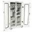 Double Column Mobile Cabinet  Secured with Proximity Electronically Locking Solid Double Doors, H+H Panels Give 49 Inser