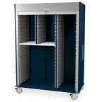 Harloff Triple Column Mobile Cabinet with Key Locking Tambour Door – MSPM83-R0TK