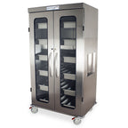 Harloff Stainless Steel IntraOcular Lens Storage Cart, 1092 Capacity, Key Lock, MSS-IOL1092