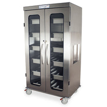 Harloff Stainless Steel IntraOcular Lens Storage Cart, 1092 Capacity, Key Lock, MSS-IOL1092