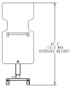 My Shield™ (Overall Demenisions: 24" x 62"-72") - View 2