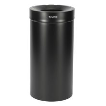 27 Gallon Stainless Steel Trash Can (Matte Black)