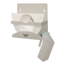 Bowman Aluminum Bedpan/Urinal Dispenser • 12.33"W x 4.66"D x 12"H