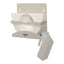 Bowman Aluminum Bedpan/Urinal Dispenser • 12.33"W x 4.66"D x 12"H