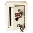 Harloff Narcoics Cabinet, Compact, Single Door, Double Lock, UID Inserts – NC09B07-ST2-UID