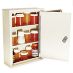 Small Narcotics Cabinet, Locking Outer Door, Locking Inner Door