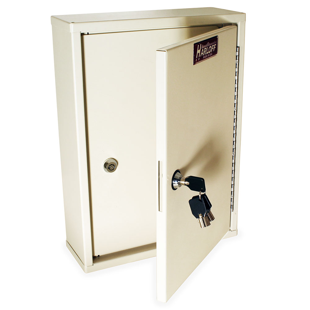 Thin Profile Narcotics Cabinet, Locking Outer Door, Locking Inner Door, NC16A12-DT2 Secondary image