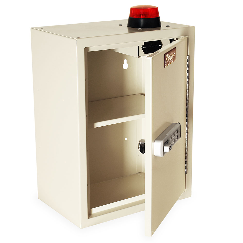 Harloff Narcotics Cabinet with Audible and Visual Alarming – NC16C12-SE1-AVD-AT