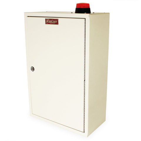 Harloff Tall Narcotics Cabinet with Audio/Visual Alarm, Locking Outer Door, Locking Inner Door, NC24C16-DT2-AVD