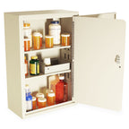 Harloff Narc Cabinet Painted, 1 Door, 2 Shelves, Double Lock, Replaces 2703-UID2 – NC24C16-DT2-UID2