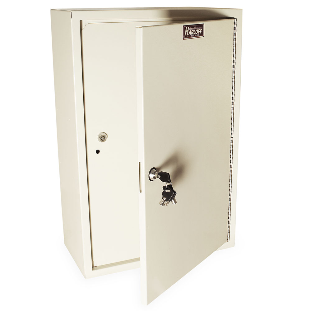 Harloff Narc Cabinet Painted, 1 Door, 2 Shelves, Double Lock, Replaces 2703-UID2 – NC24C16-DT2-UID2