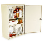 Narcotics Cabinet with Basic Electronic Pushbutton Lock. Small. Single Door, Single Lock. 7.5" H x 9" W x 10" D - Repla