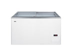 Flat Top Commercial Ice Cream Freezer with Sliding Glass Lid