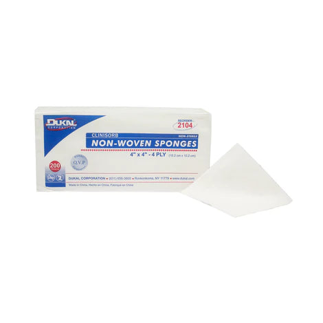 Non-Sterile Clinisorb Non-Woven Sponges 4" x 4" 4-Ply