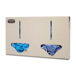 Bowman Dispensers Bowman ABS Double Bulk Dispenser • 16.75"W x 4.75"D x 10.2"H