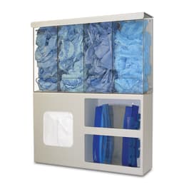 Bowman Dispensers Bowman ABS Quad Bulk Isolation Station • 25"W x 6.75"D x 30.19"H