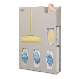 Bowman Dispensers Bowman ABS Isolation Station with Wipe Holder • 16.75"W x 4.75"D x 25.63"H